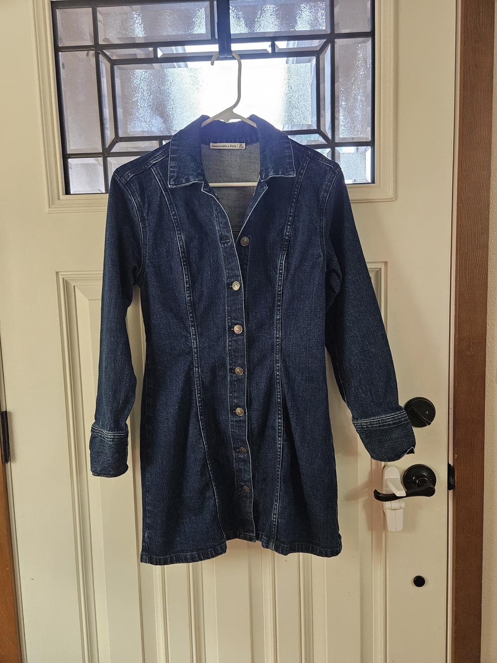 Abercrombie & Fitch Dark Blue Denim Dress